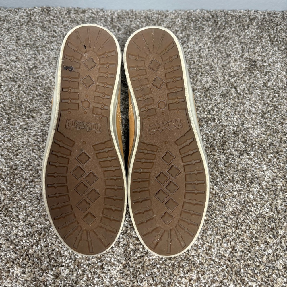 Timberland Women’s size 8.5 Tan and Brown Ankle Boots - Picture 8 of 12